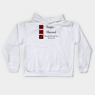 Mentally Dating Chris Hemsworth Kids Hoodie